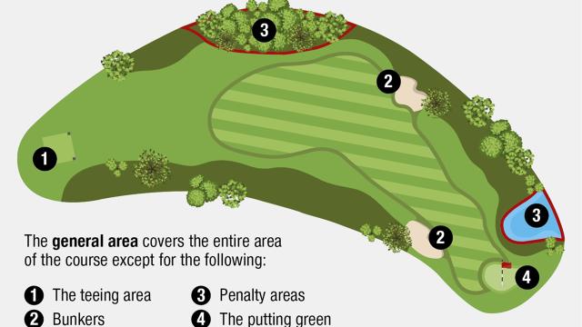 Areas of the course